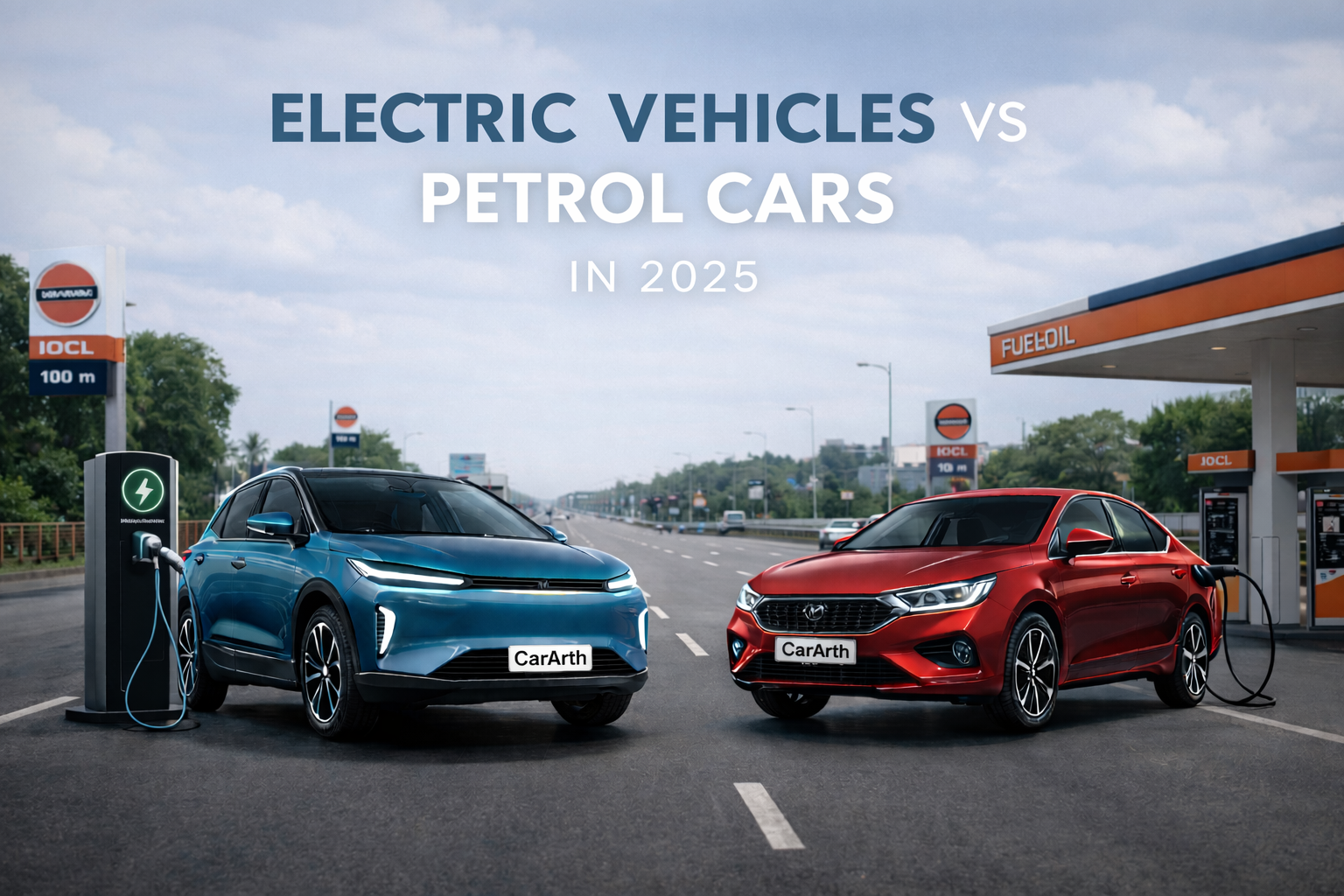 Electric Vehicles vs Petrol Cars in 2025 - India Comparison | CarArth